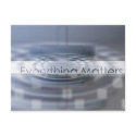 Everything Matters postcard