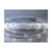 Everything Matters postcards