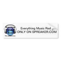 Everything Music Radio Bumper Sticker