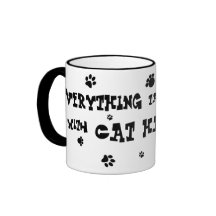 everything tastes better with cat hair mug!