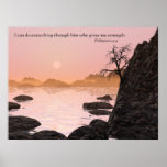 Everything through Him posters