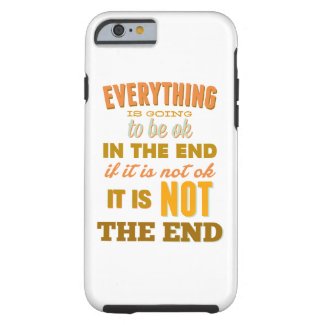 Everything Vintage Typography iPhone 6 Case