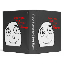Everything Went Better Than Expected Binder