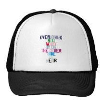 Everything You want is on the other side of fear Hats