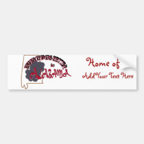 Everything's Better in Alabama Bumper Sticker bumper stickers