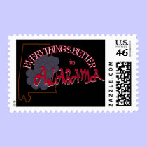 Everything's Better in Alabama Stamp