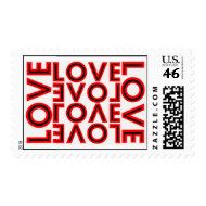 Everyway is Love Postage stamp