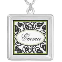 Eve's Garden Necklace- green