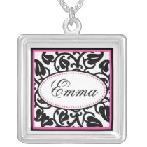 Eve's Garden Necklace- pink