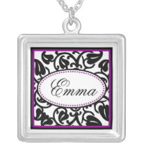 Eve's Garden Necklace- purple