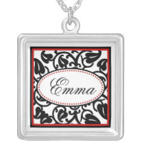 Eve's Garden Necklace- Red