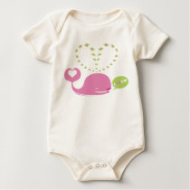 EveWhale Baby Organic Onesie / Creeper t-shirts