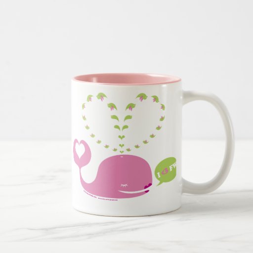 EveWhale Sweet Pink Coffee/Tea Mug