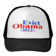EVICT OBAMA 2012 HAT