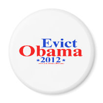 EVICT OBAMA 2012 MAGNETS
