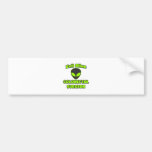 Evil Alien Colorectal Surgeon Bumper Stickers