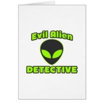 Evil Alien Detective Cards