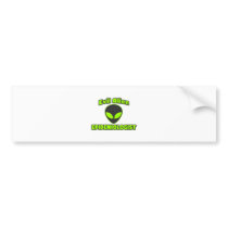 Evil Alien Epidemiologist Bumper Stickers