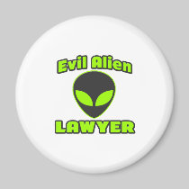 Evil Alien Lawyer Magnets