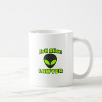 Evil Alien Lawyer Mug