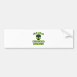 Evil Alien Molecular Biologist Bumper Stickers