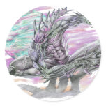 Evil Alien Monster Futuristic Sci-Fi by Al Rio Sticker