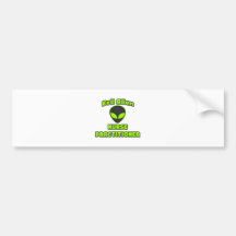 Evil Alien Nurse Practitioner Bumper Sticker