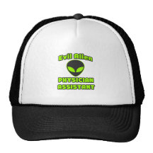 Evil Alien Physician Assistant Mesh Hats