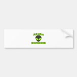 Evil Alien Programmer Bumper Stickers