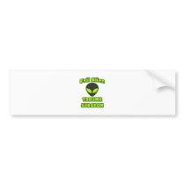 Evil Alien Trauma Surgeon Bumper Sticker