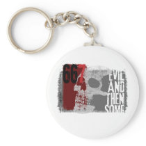 Evil and then some keychain