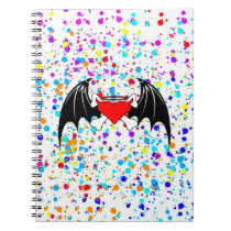 EVIL ANGEL HEART NOTEBOOK notebooks