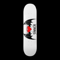EVIL ANGEL HEART SINNER skateboards