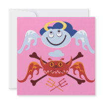 evil angel personalized invites