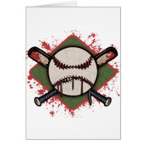 Evil Ball & Cross Bats cards by kbilltv Evil Ball & Cross Bats cards