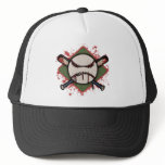 Evil Ball & Cross Bats Mesh Hat