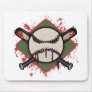 Evil Ball & Cross Bats Mouse Pads