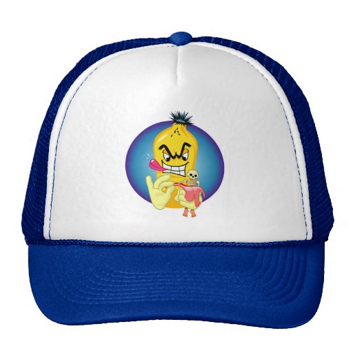 Evil Banana Peel Mesh Hat