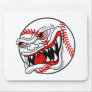 Evil Baseball Mouse Pads