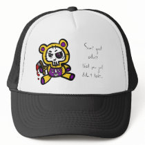 evil bear, hats