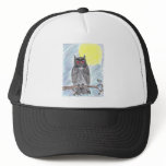 Evil Black Owl