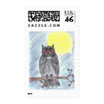 Evil Black Owl