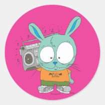 EVIL BOOM BOX BUNNY stickers