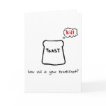 Evil Breakfast cards