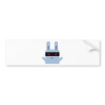 Evil Bunny Bumper Sticker