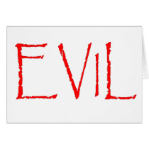 Evil cards