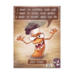 Evil Cigarette postcards