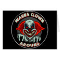 Evil Clown Biker T shirts Gifts cards by sagart1952 Evil Clown Biker T shirts Gifts cards