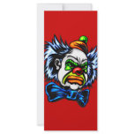 Evil Clown Murders Personalized Rack Card