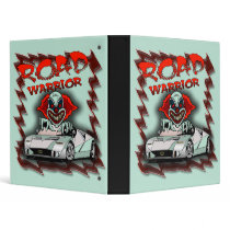 Evil Clown Road Warrior Avery Binder